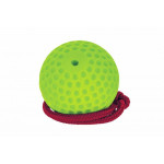 Pelota de goma, Ø 7cm, con cuerda de 50cm