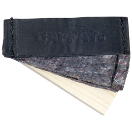 Objetos Set de 3, ( Cuero, fieltro, madera ) 