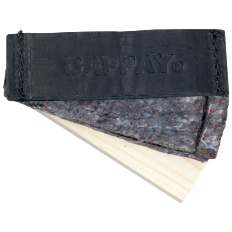 Objetos Set de 3, ( Cuero, fieltro, madera ) 